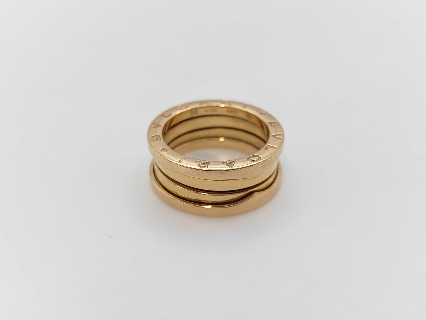 BVLGARI B.zero1 #54 PG Au750 9.6g Ring 