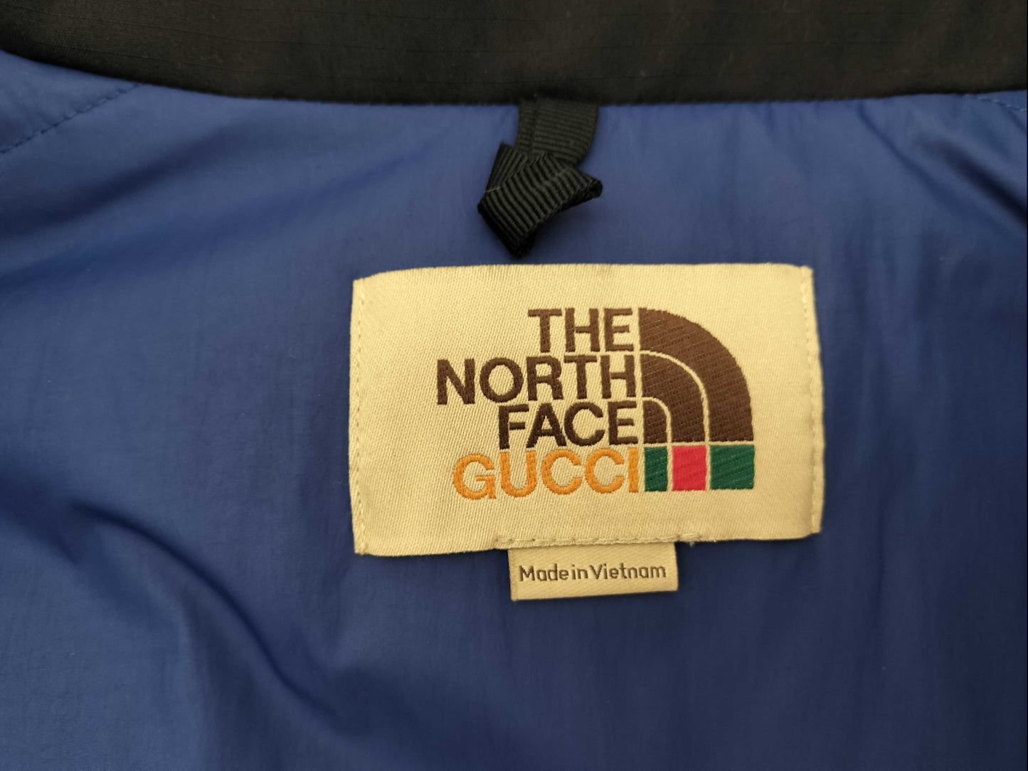 THE NORTH FACE Gucci & The North Face Collaboration 2021 Autumn/Winter Nuptse Down Jacket, XL, Men's Jacket