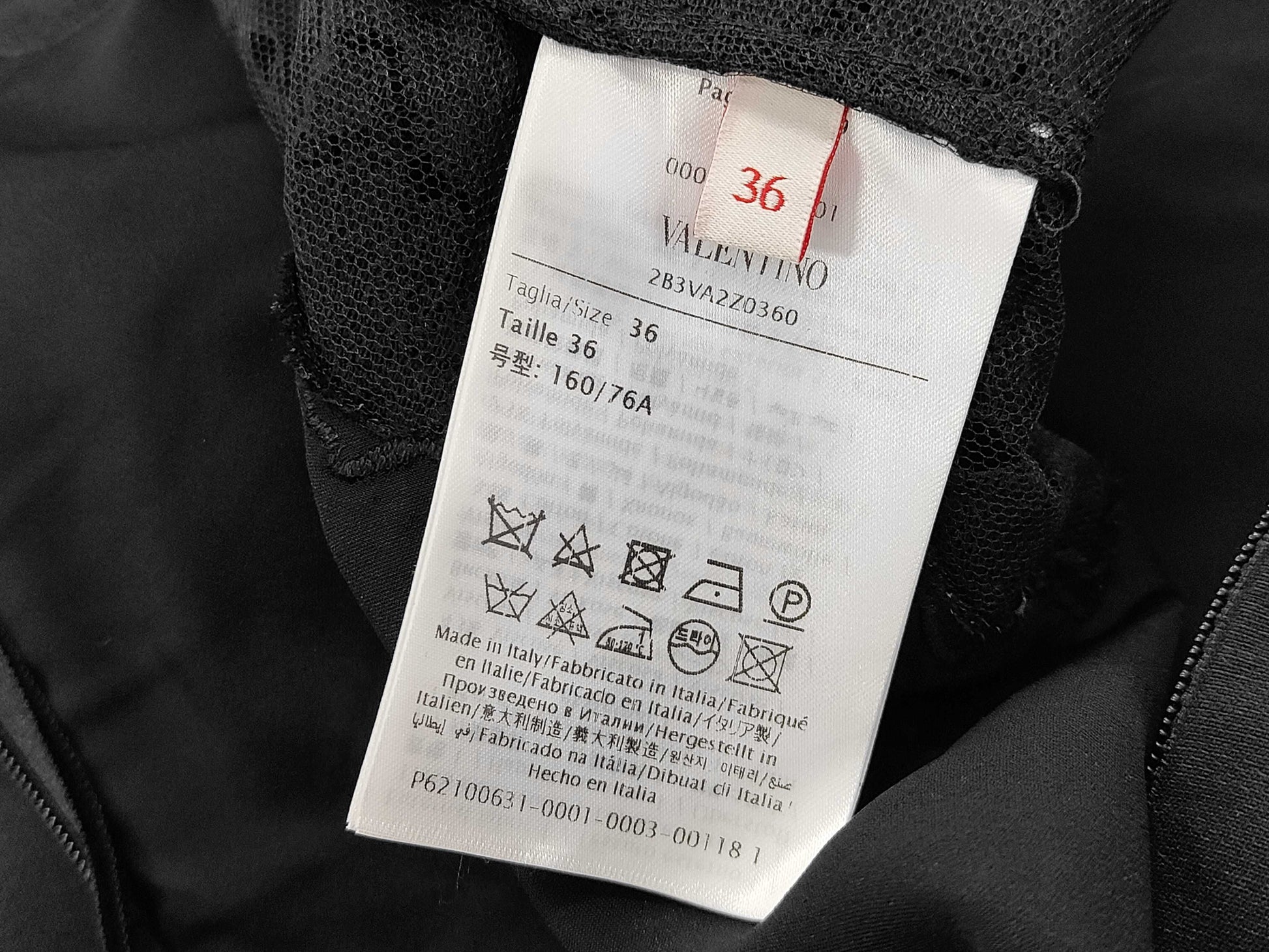 VALENTINO Crepe Couture Dress Size 36 Dress