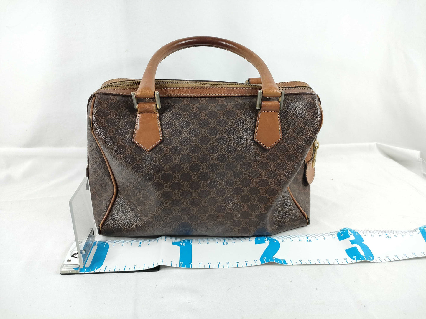 CELINE Macadam Mini Boston Bag Handbag