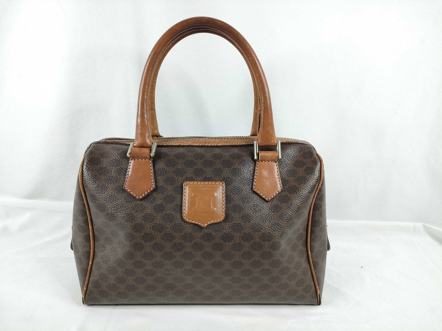 CELINE Macadam Mini Boston Bag Handbag