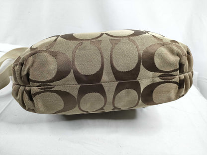 COACH Signature Coach Signature Pattern Shoulder Bag Shoulder Bag