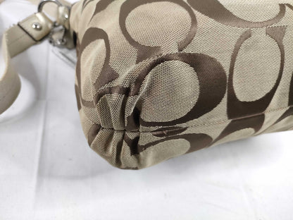COACH Signature Coach Signature Pattern Shoulder Bag Shoulder Bag