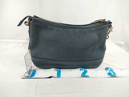 COACH denim shoulder bag shoulder bag