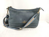 COACH denim shoulder bag shoulder bag