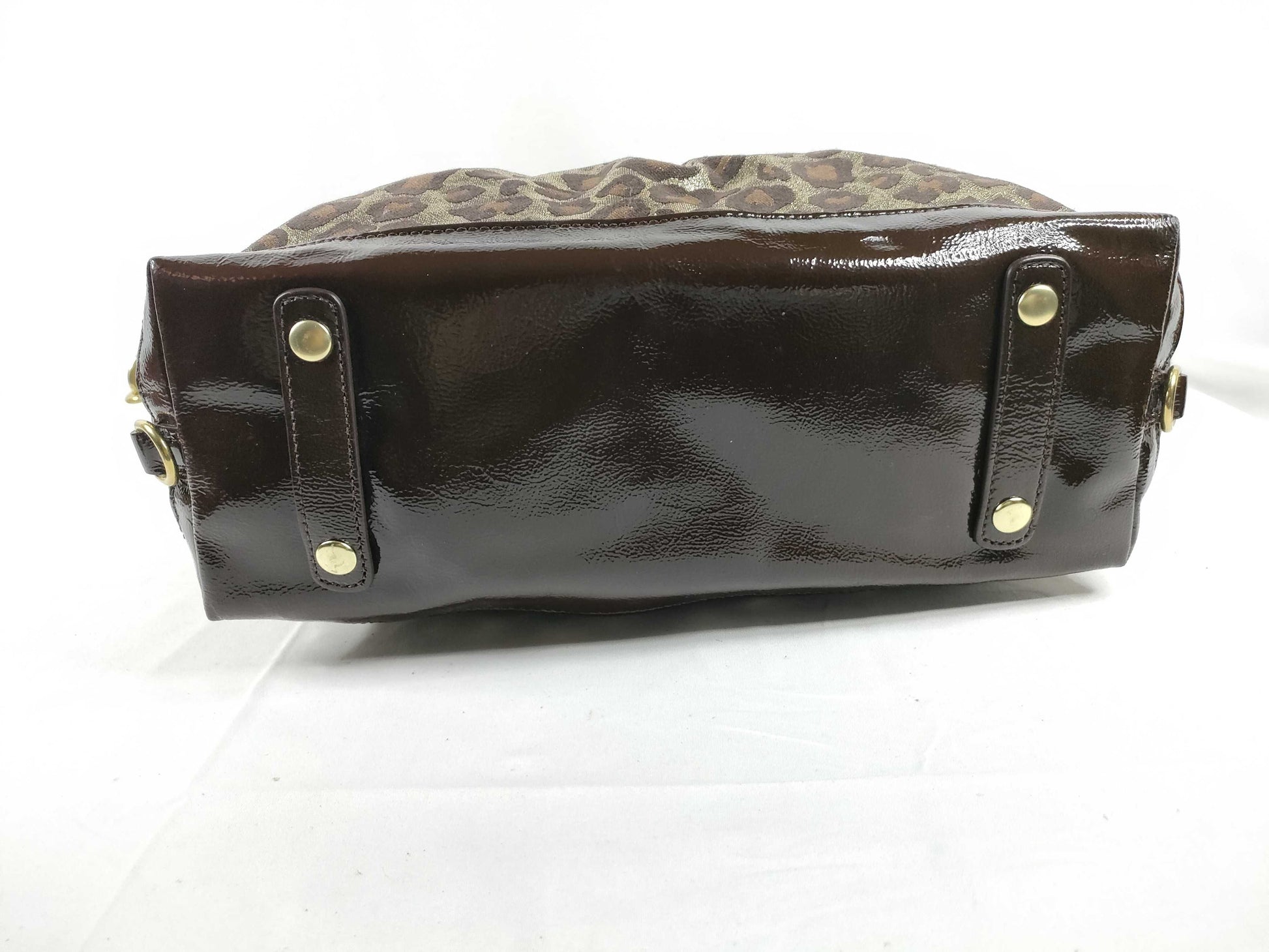 COACH Ashley Ocelot Satchel Handbag