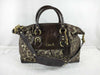 COACH Ashley Ocelot Satchel Handbag