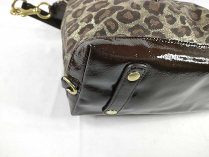 COACH Ashley Ocelot Satchel Handbag