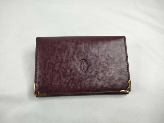 Cartier Business Card Case, Card Case, Pass Case, Business Card Case
