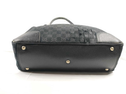 GUCCI GG Canvas Tote Bag Sherry Line