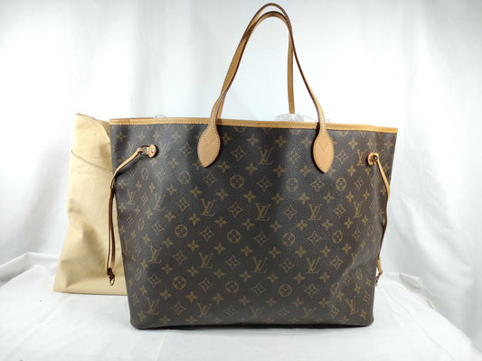 LOUIS VUITTON Monogram Neverfull Tote Bag