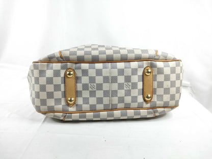 LOUIS VUITTON Damier Azur Louis Vuitton Galliera Damier Azur Shoulder Bag