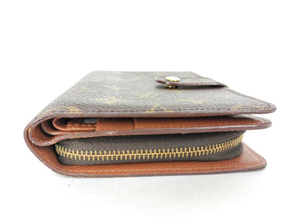LOUIS VUITTON Monogram LOUIS VUITTON LV Monogram Porte Papier Zip Wallet