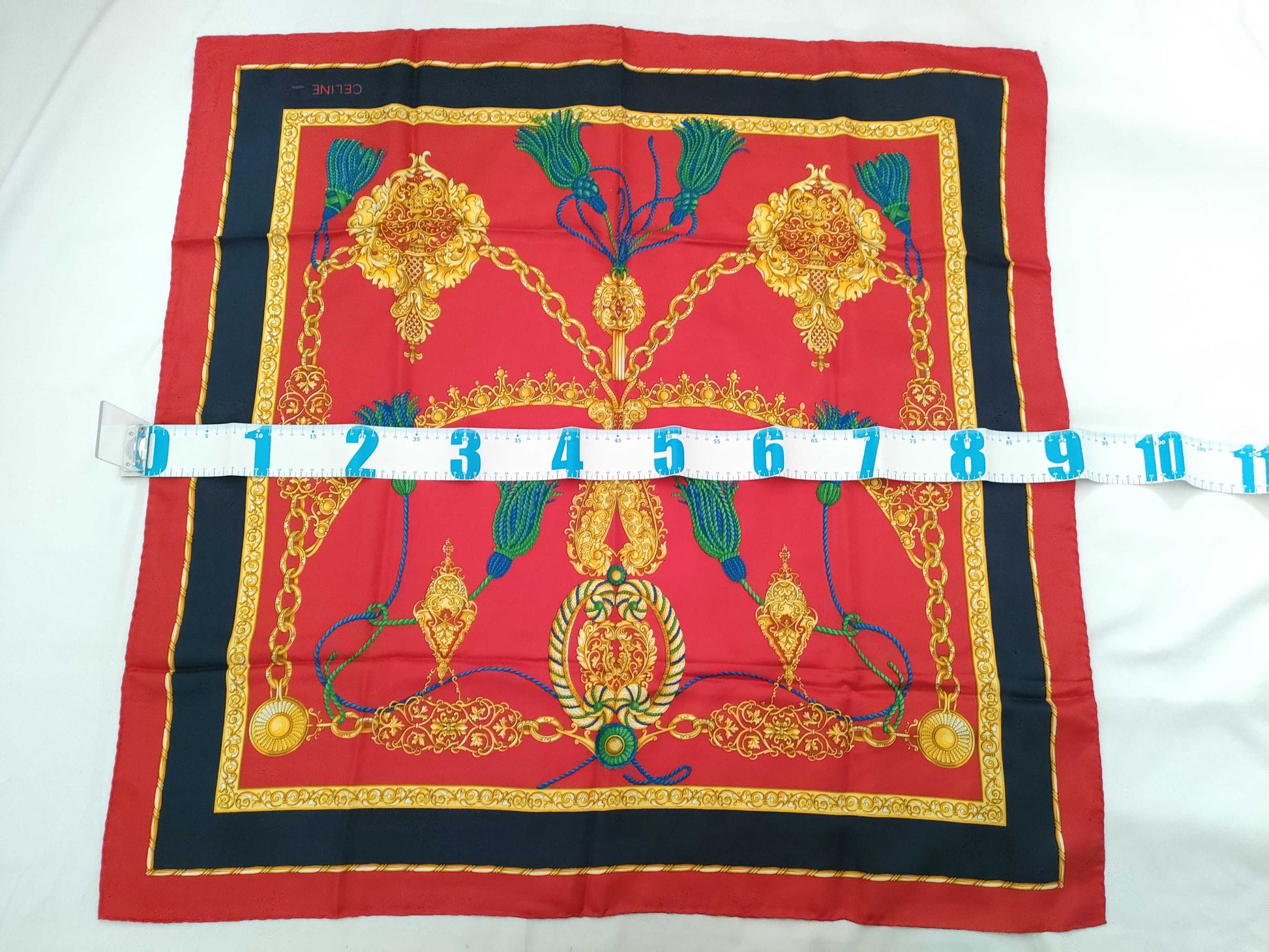 CELINE Red Scarf Other Accessories