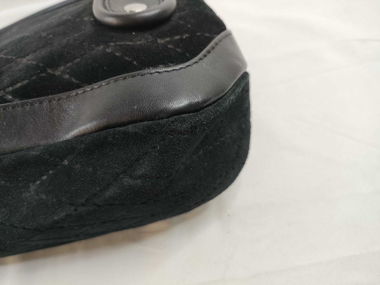 ARMANI Suede Mini Bag Handbag