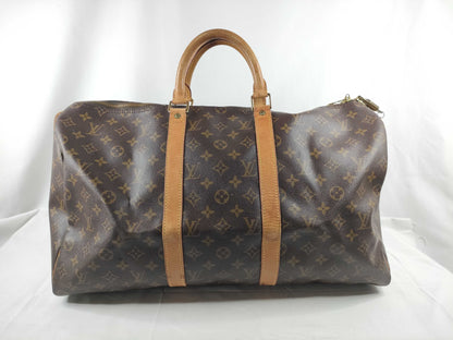 LOUIS VUITTON Monogram Keepall 50 Boston Bag