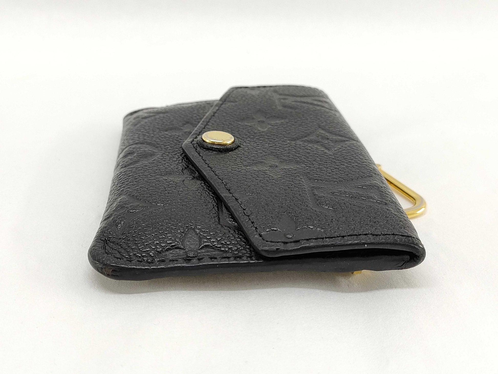 LOUIS VUITTON Monogram Empreinte LOUIS VUITTON Monogram Empreinte Pochette Cle Empreinte Wallet Coin Case