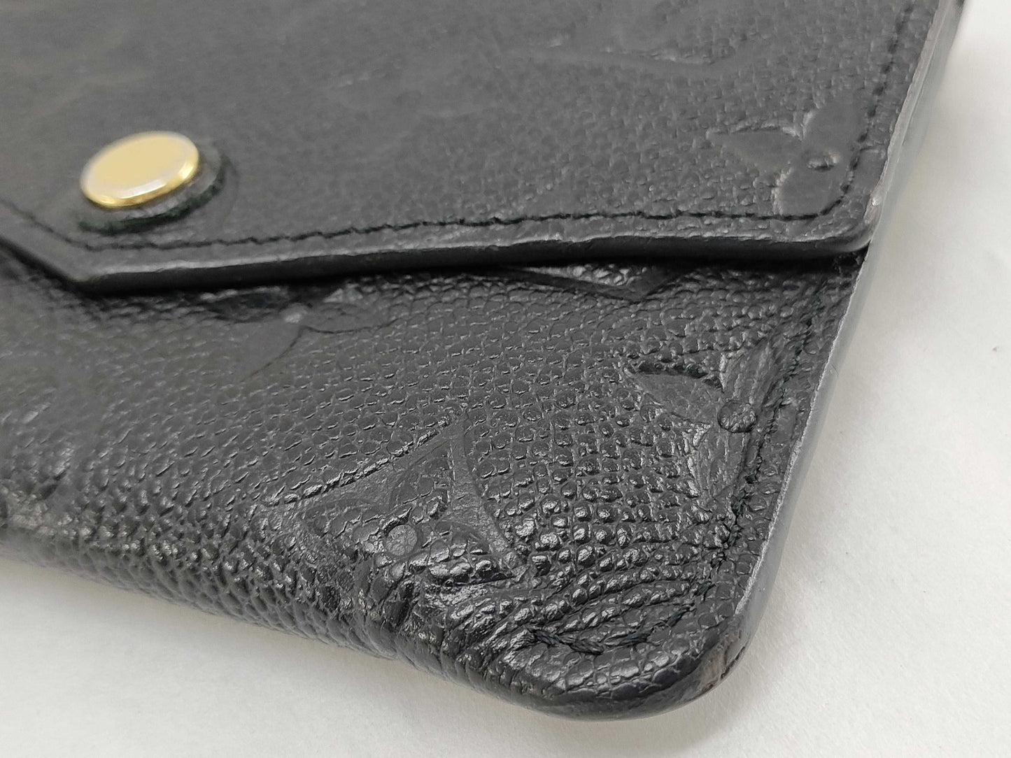 LOUIS VUITTON Monogram Empreinte LOUIS VUITTON Monogram Empreinte Pochette Cle Empreinte Wallet Coin Case