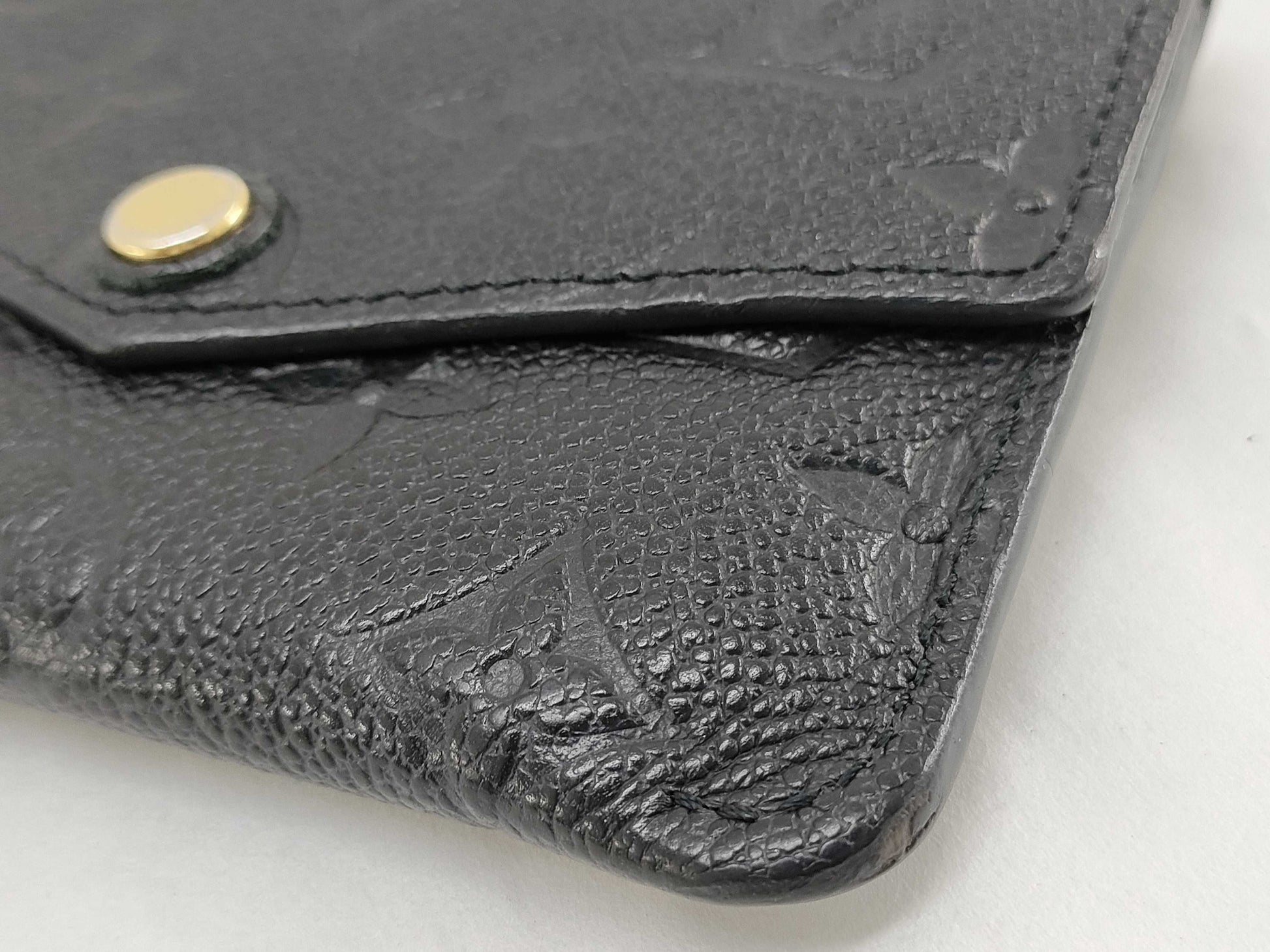 LOUIS VUITTON Monogram Empreinte LOUIS VUITTON Monogram Empreinte Pochette Cle Empreinte Wallet Coin Case