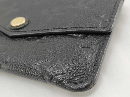LOUIS VUITTON Monogram Empreinte LOUIS VUITTON Monogram Empreinte Pochette Cle Empreinte Wallet Coin Case