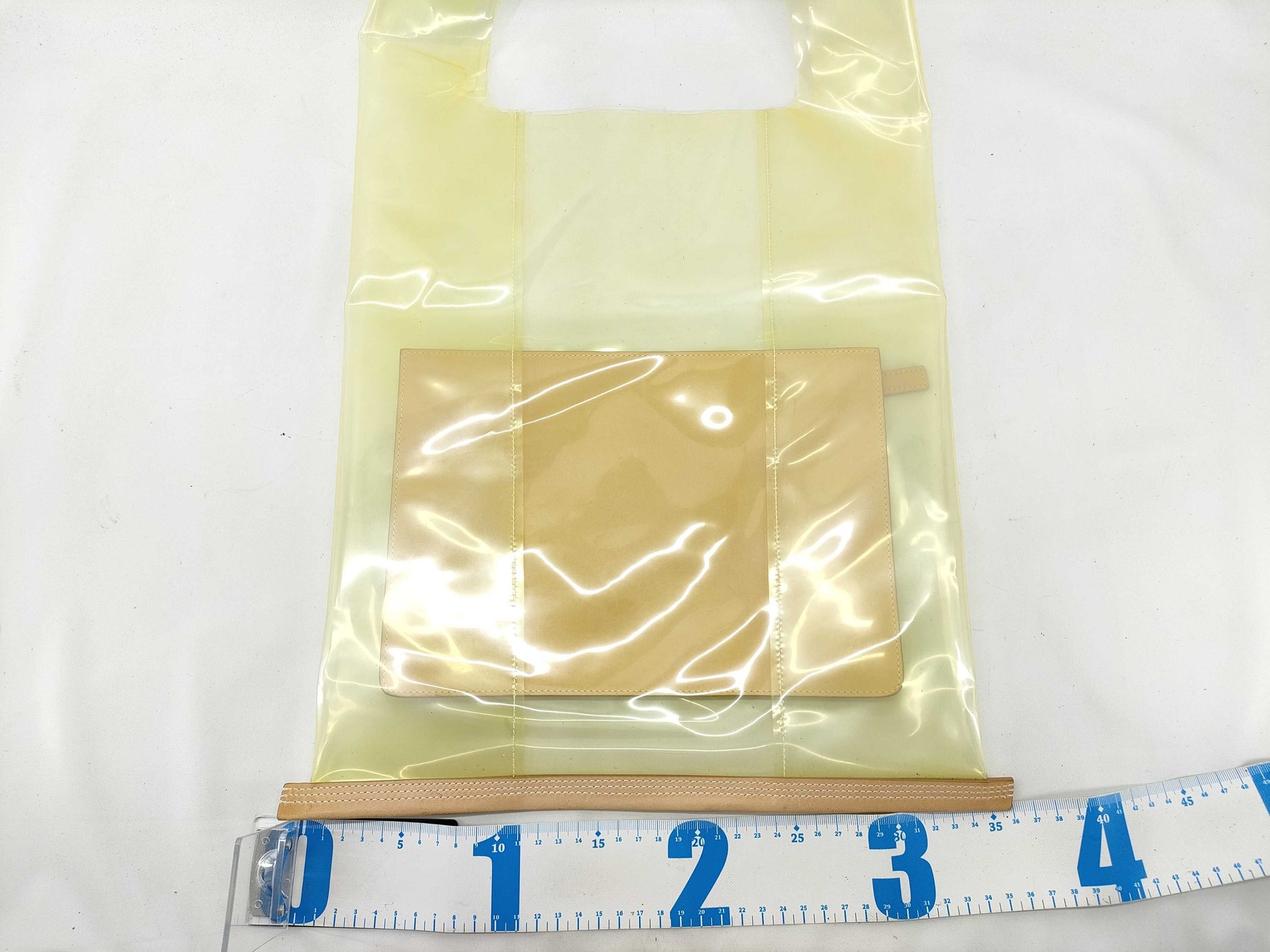 JILSANDER JILSANDER Tote Bag Beige Transparent Tote Bag