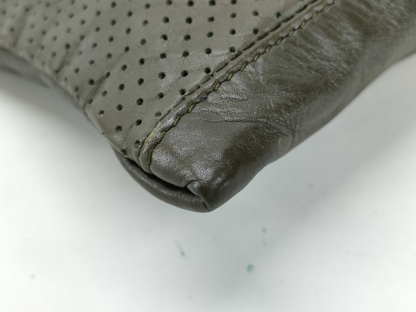 BOTTEGA VENETA BOTTEGA VENETA LEGGERO Clutch Second Bag Olive Color Second Bag