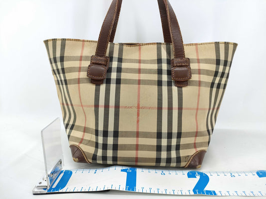 Burberrys Burberry Nova Check Tote Bag Handbag Mini Tote Bag