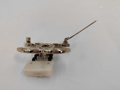 CHANEL B23C GP Resin Leather Brooch
