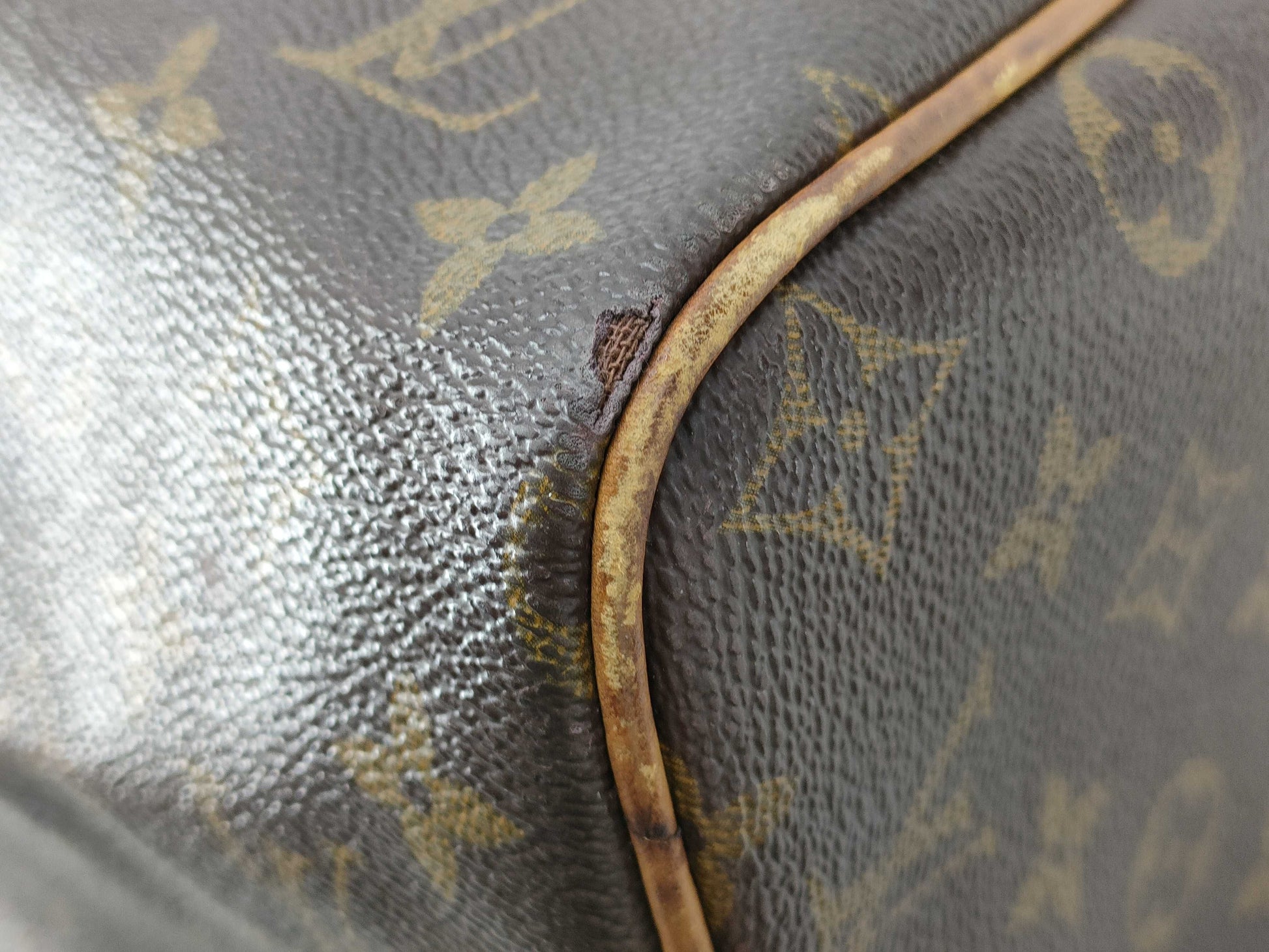 LOUIS VUITTON Monogram Speedy 30 TV21 Boston Bag