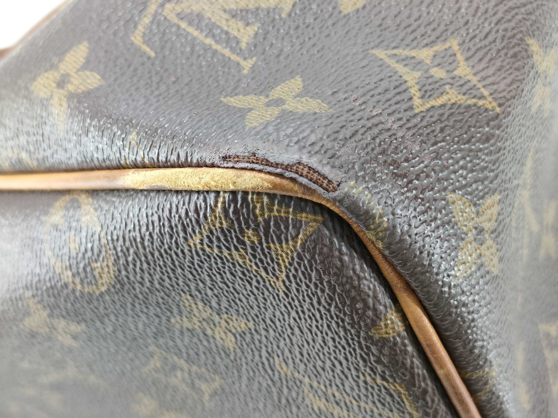 LOUIS VUITTON Monogram Speedy 30 TV21 Boston Bag