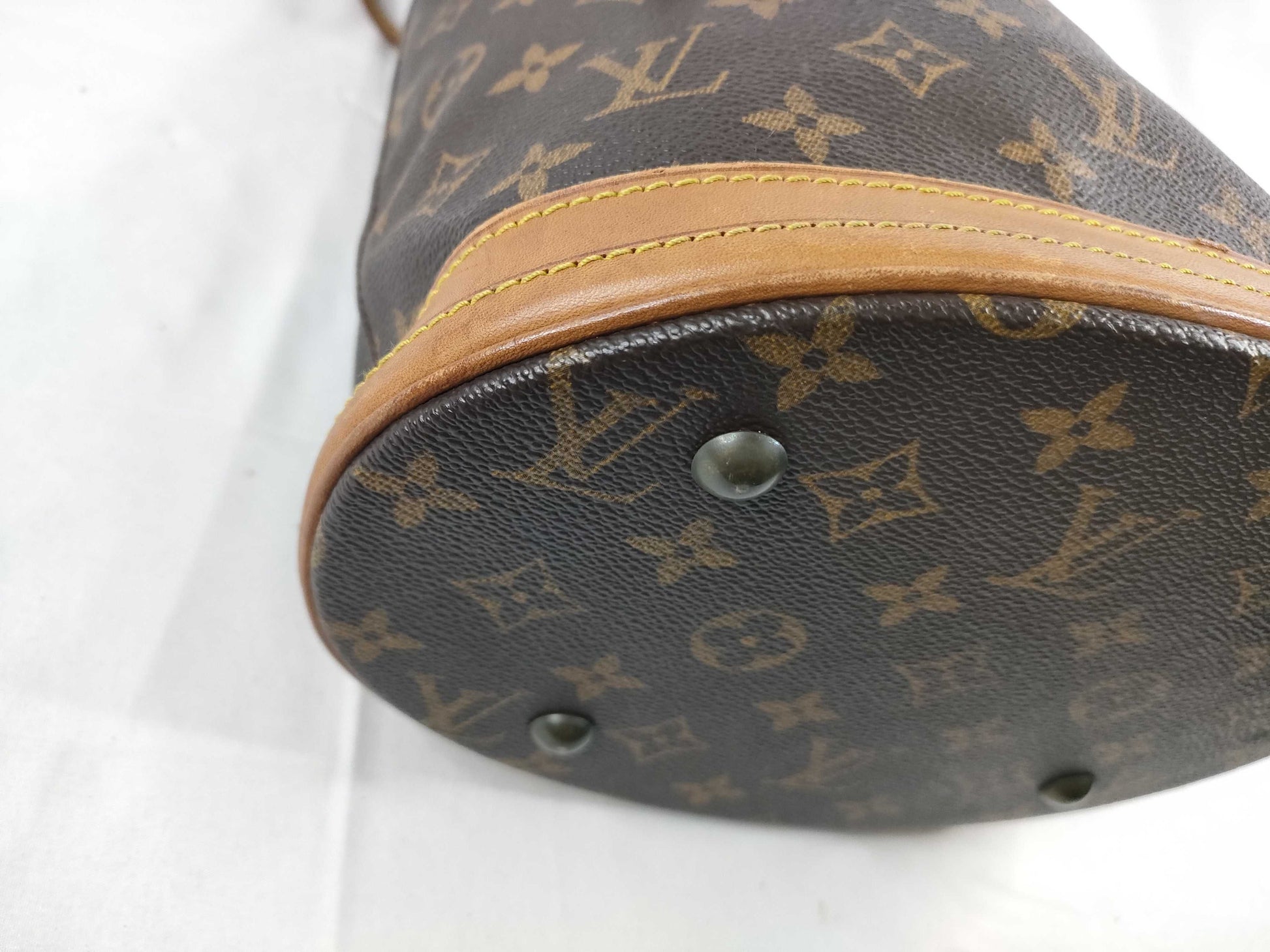 LOUIS VUITTON Monogram Bucket PM M42238 AR0968 Shoulder Bag