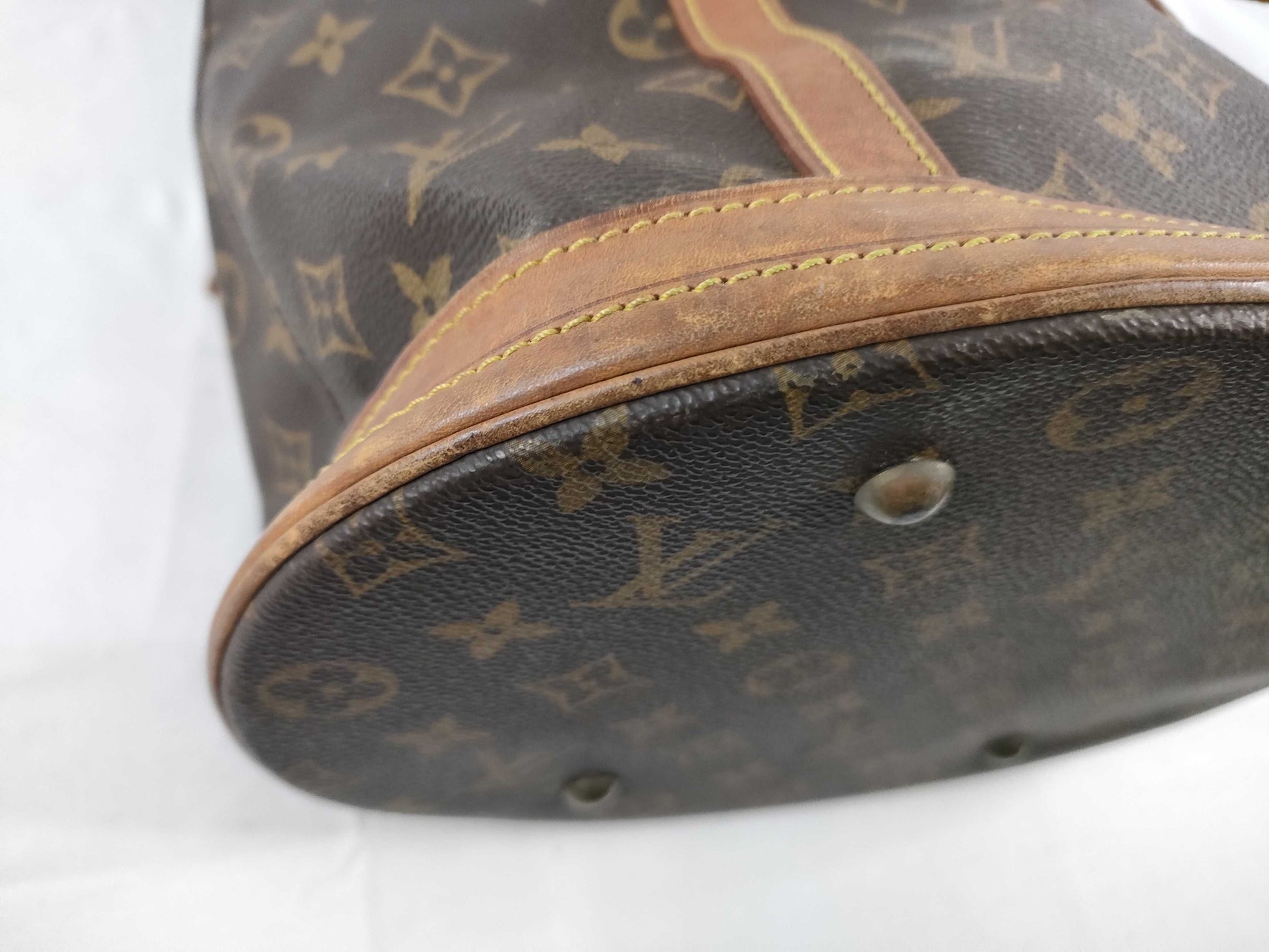 LOUIS VUITTON Monogram Bucket GM M42236 AR0050 Shoulder Bag