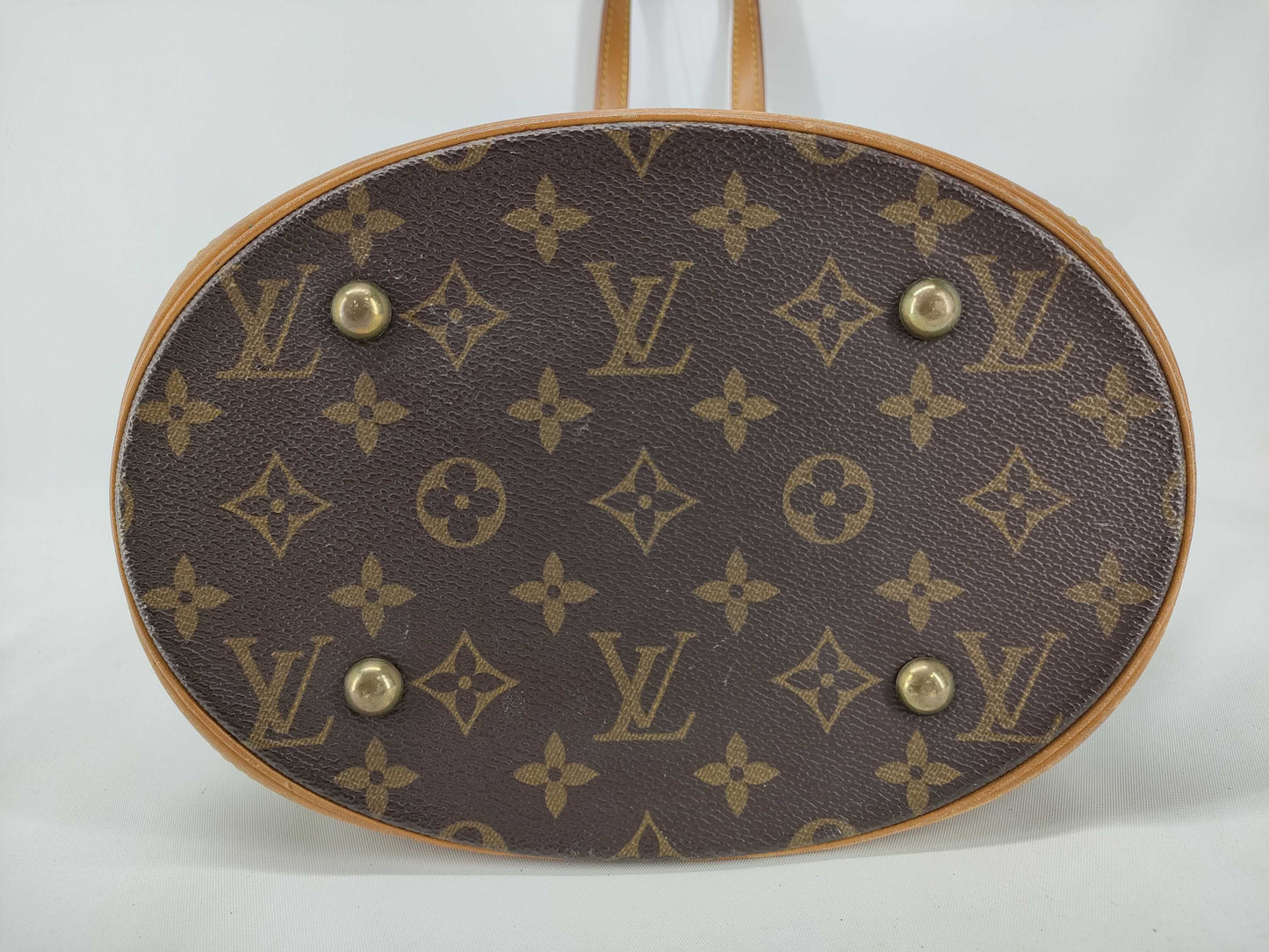 LOUIS VUITTON Monogram Bucket PM M42238 Tote Bag