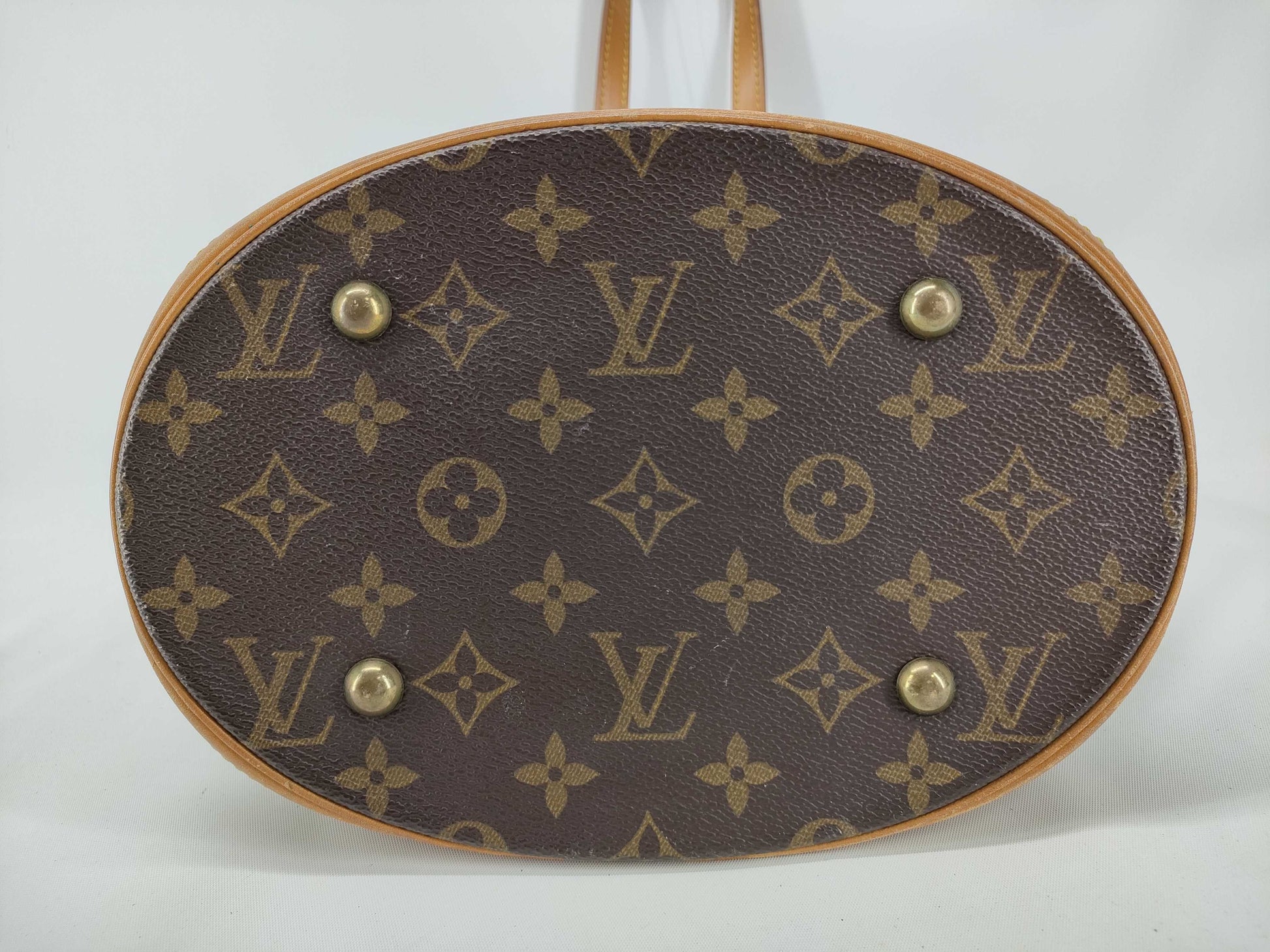 LOUIS VUITTON Monogram Bucket PM M42238 Tote Bag