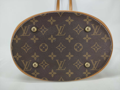 LOUIS VUITTON Monogram Bucket PM M42238 Tote Bag