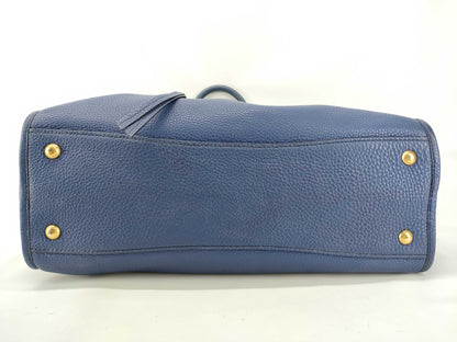 PRADA PRADA BL0805 Handbag Blue Handbag