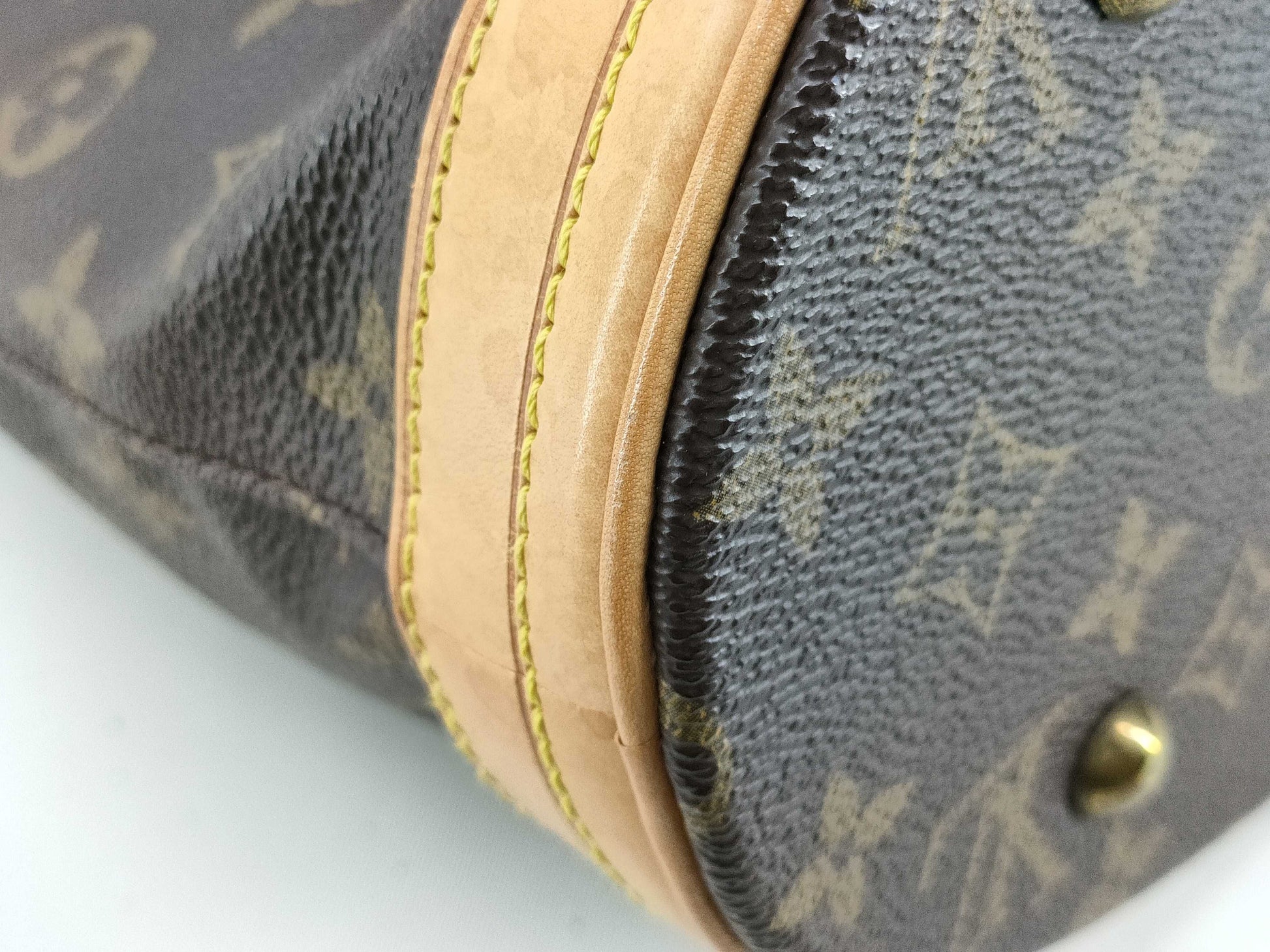 LOUIS VUITTON Monogram Bucket PM M42238 Tote Bag