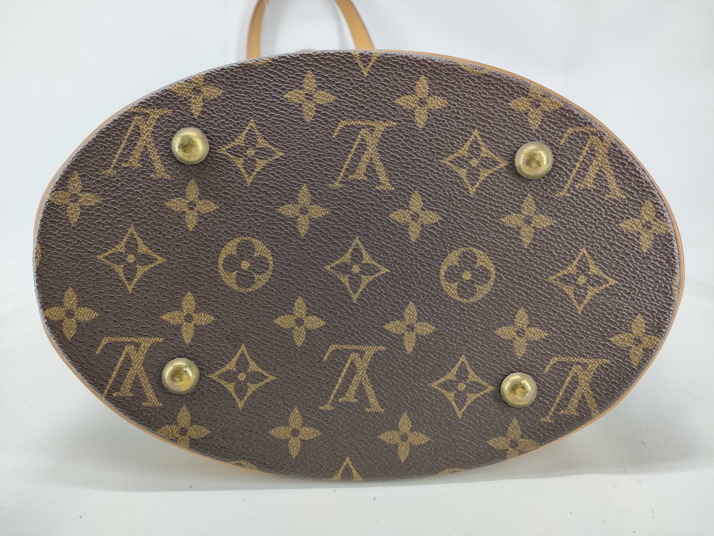 LOUIS VUITTON Monogram Bucket PM M42238 Tote Bag