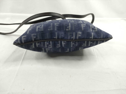 FENDI FENDI denim shoulder bag shoulder bag