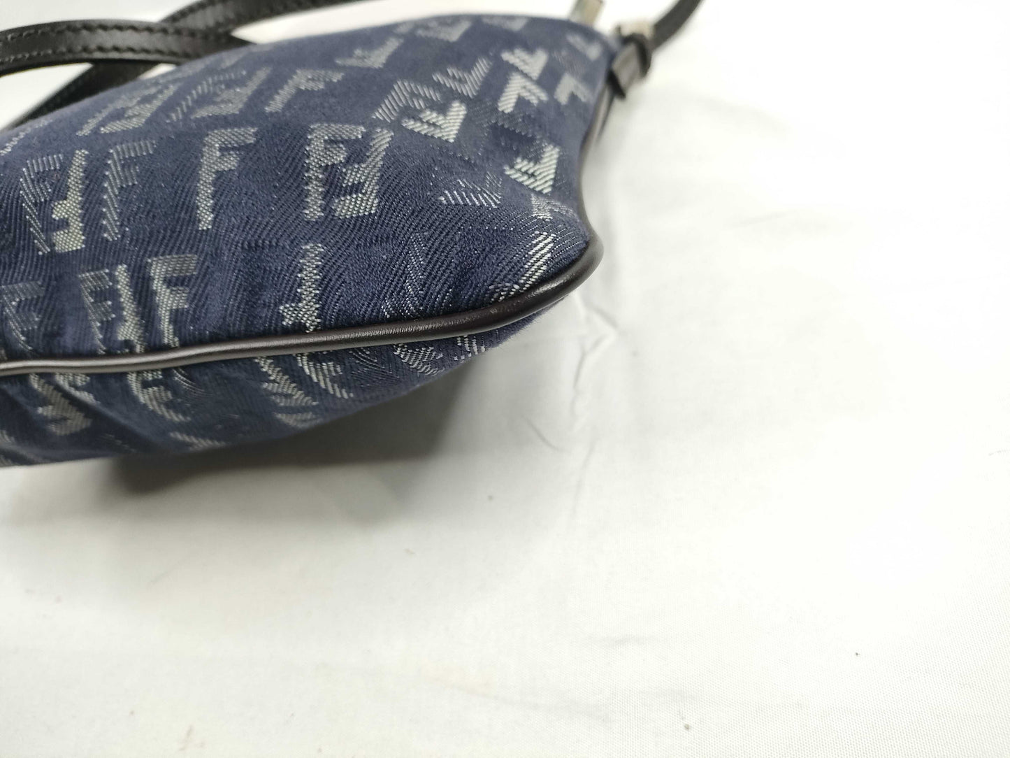 FENDI FENDI denim shoulder bag shoulder bag