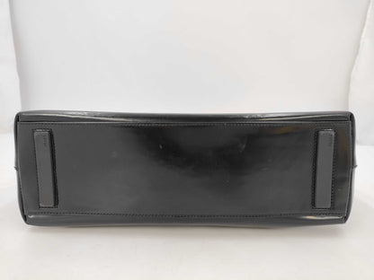 PRADA PRADA Patten Leather Tote Bag in Black 