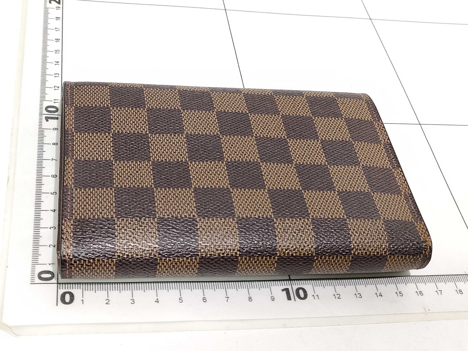 LOUIS VUITTON Damier LOUIS VUITTON LV Damier Porte Tresor Etui Papier N61202 Wallet