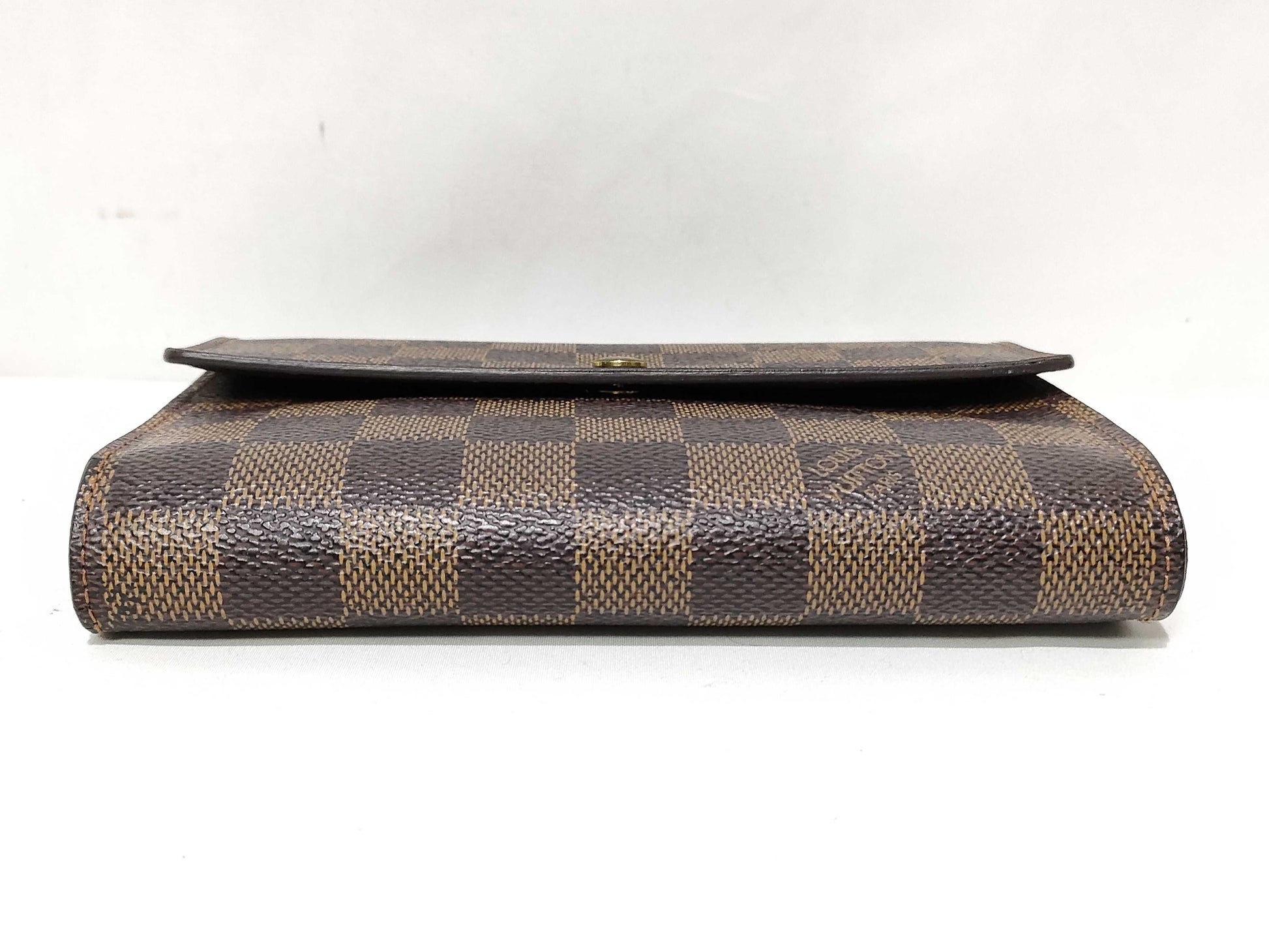 LOUIS VUITTON Damier LOUIS VUITTON LV Damier Porte Tresor Etui Papier N61202 Wallet