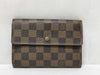 LOUIS VUITTON Damier LOUIS VUITTON LV Damier Porte Tresor Etui Papier N61202 Wallet