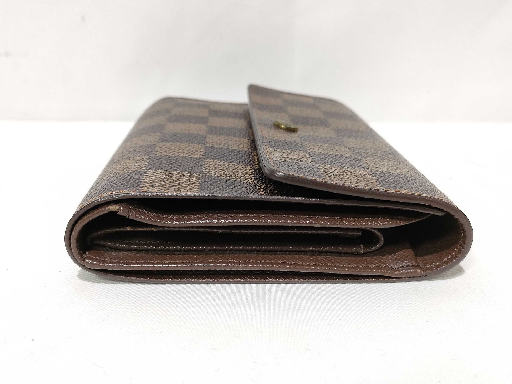 LOUIS VUITTON Damier LOUIS VUITTON LV Damier Porte Tresor Etui Papier N61202 Wallet