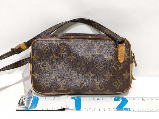 LOUIS VUITTON Monogram LOUIS VUITTON M51828 Monogram Marly Bandouliere Shoulder Bag Shoulder Bag