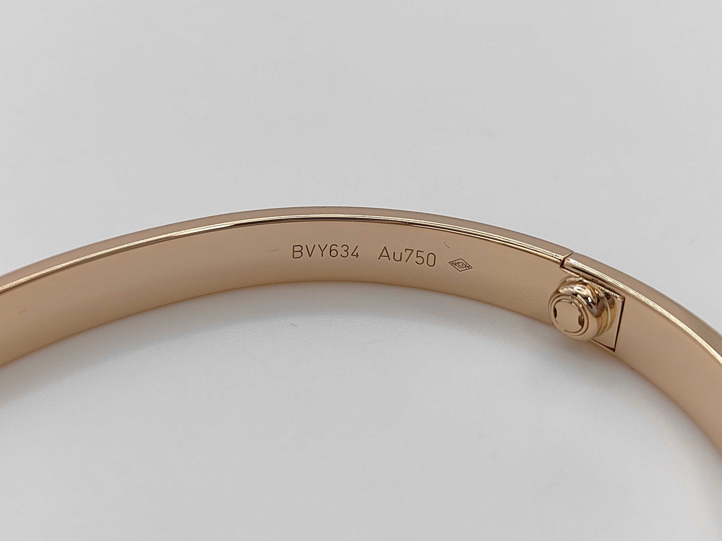 Cartier Love Bracelet Classic Model #19 PG Au750 34.5g Bracelet/Bangle 