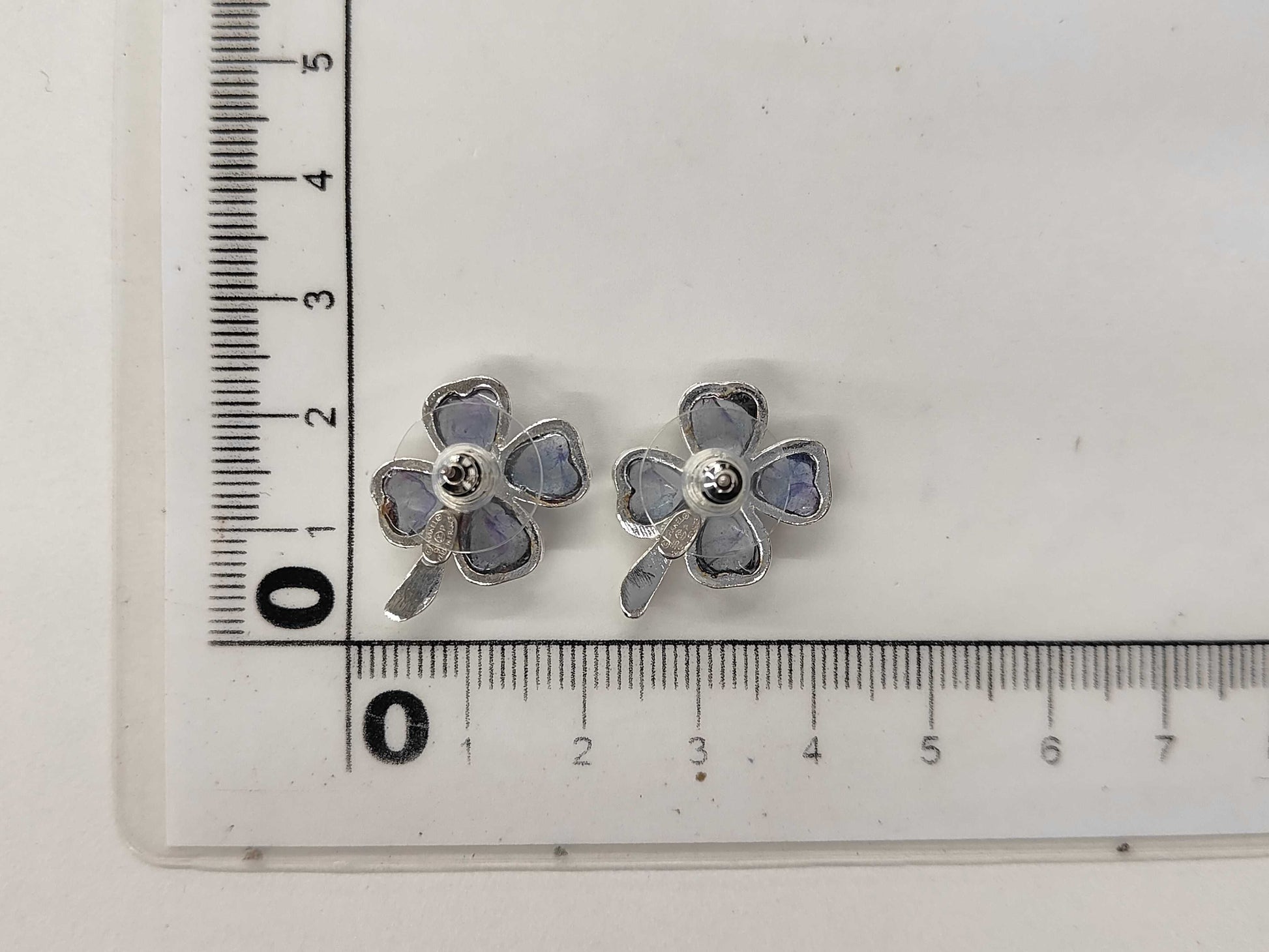 CHANEL CHANEL Gripoa Stone Earrings