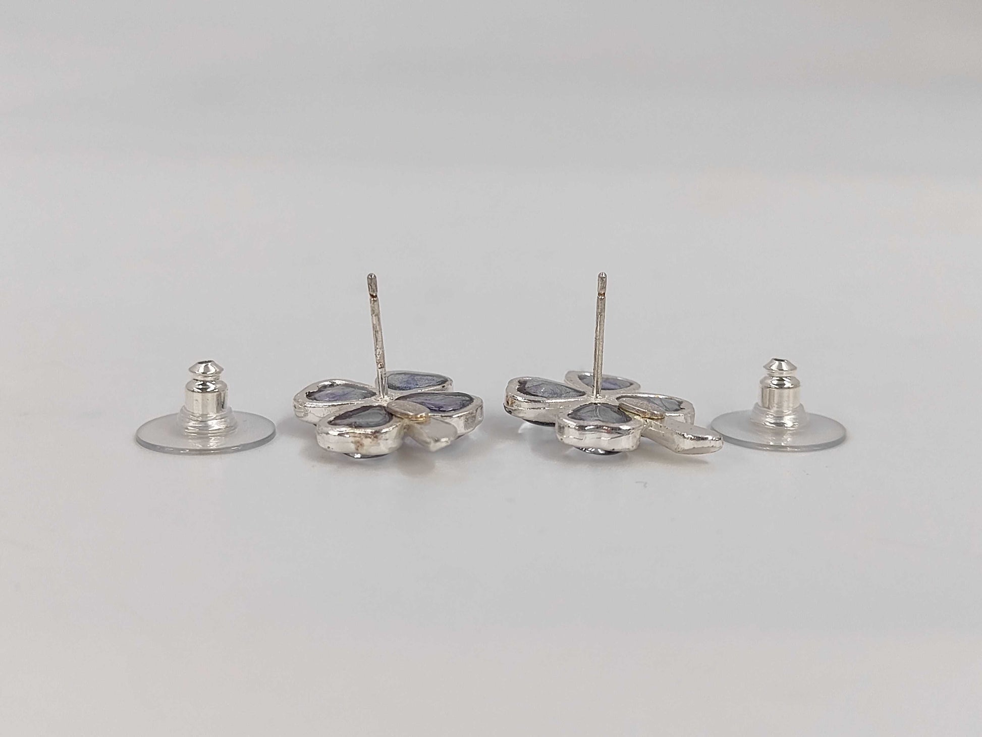 CHANEL CHANEL Gripoa Stone Earrings