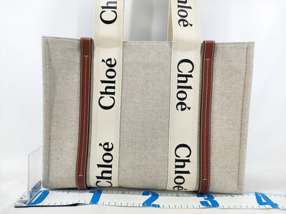 Chloe Woody Medium Tote Bag Tote Bag Handbag
